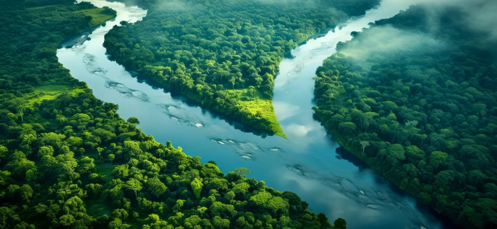 Social media post showcasing Two Rivers poem marketing